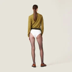 White Jersey Panties | Miu Miu