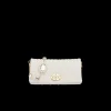 White Miu Miu Iconic Crystal Cloqué Nappa Leather Bag | Miu Miu