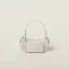 White Nappa Leather Pocket Bag | Miu Miu