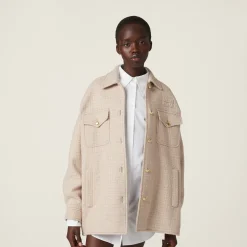 White Poplin Shirt | Miu Miu