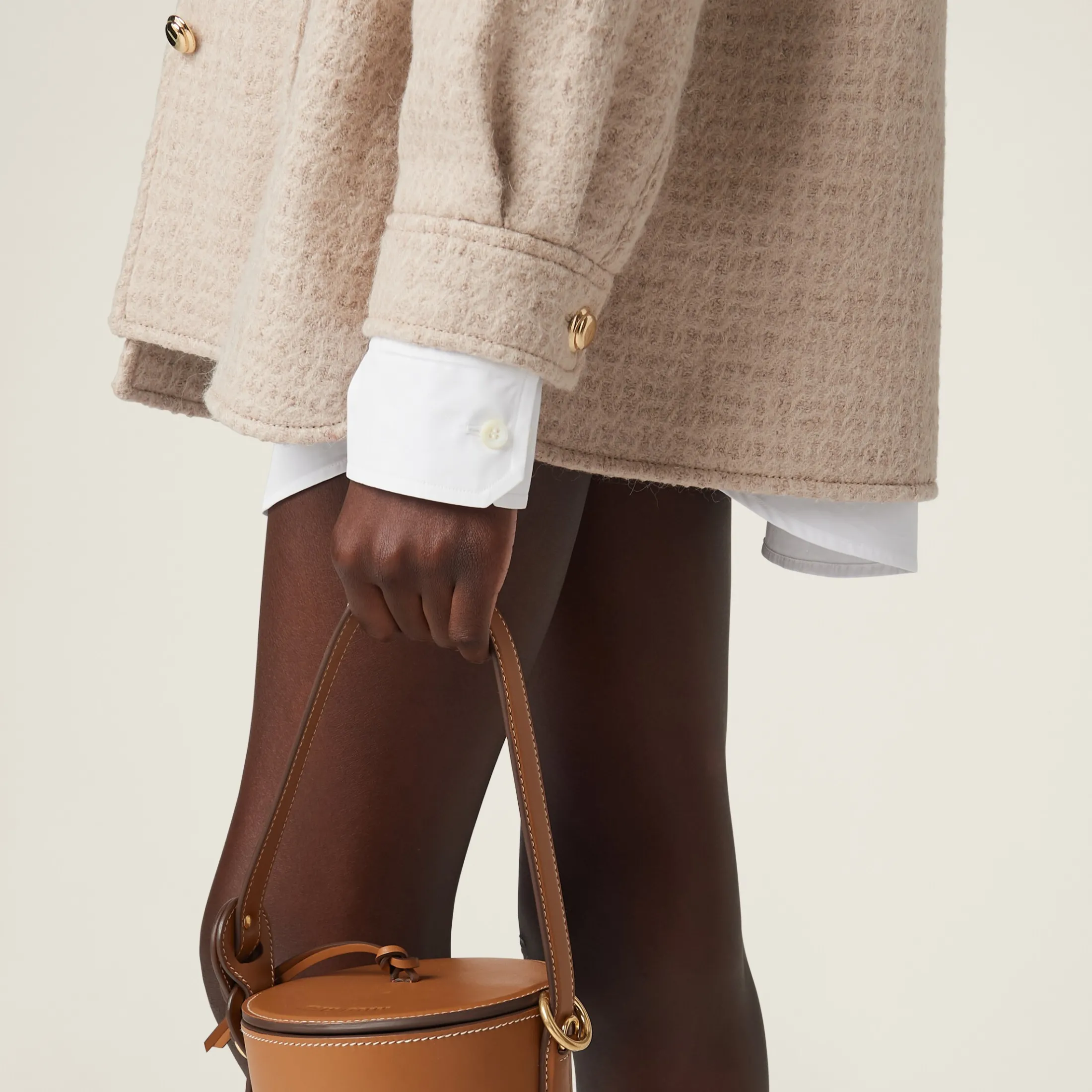 White Poplin Shirt | Miu Miu