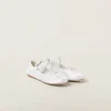 White Satin Ballerinas | Miu Miu