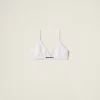 White Seamless Bra | Miu Miu