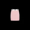 White/alabaster Pink Cashmere Skirt | Miu Miu