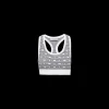 White/black Viscose Top | Miu Miu