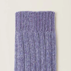 Wisteria Wool And Cashmere Socks | Miu Miu