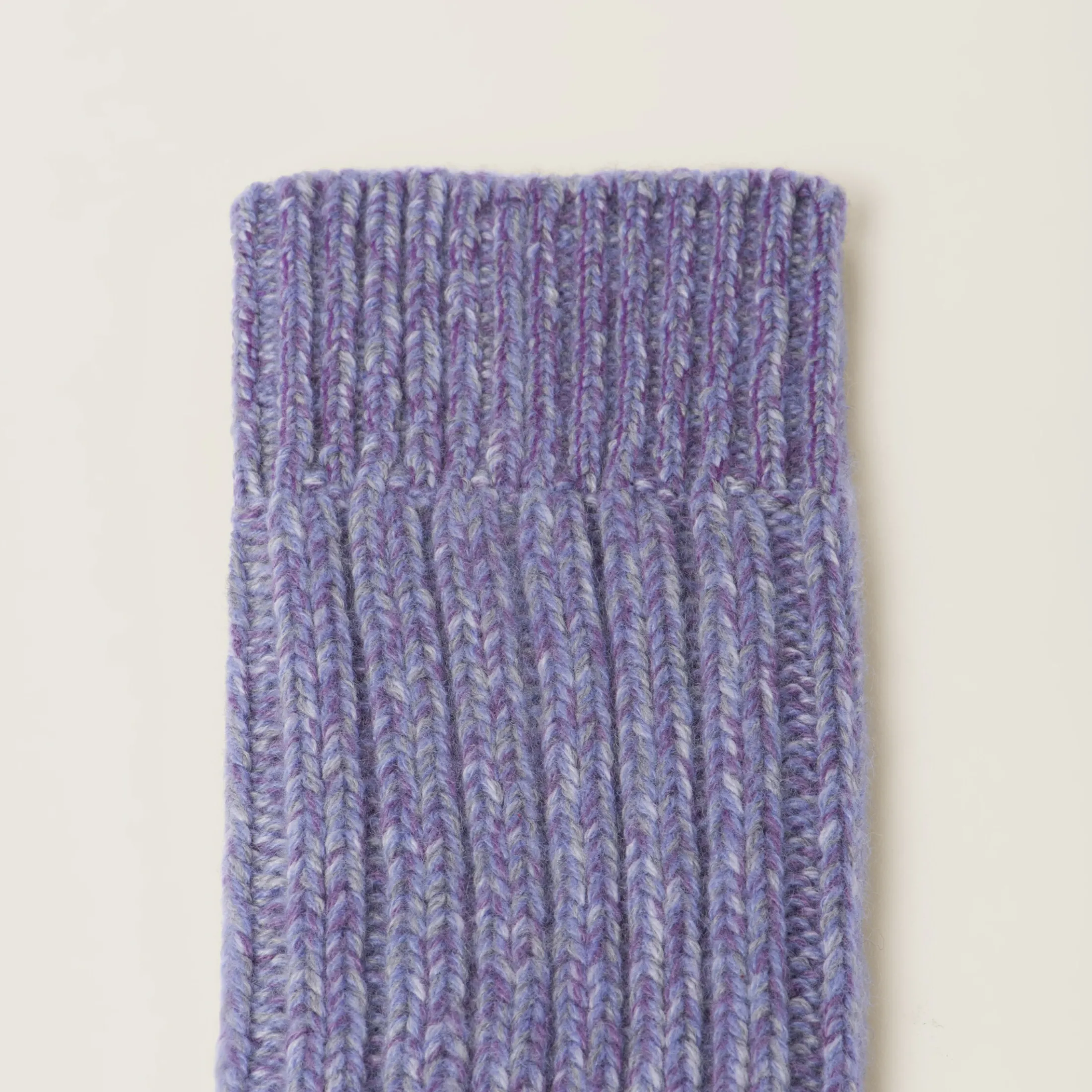 Wisteria Wool And Cashmere Socks | Miu Miu
